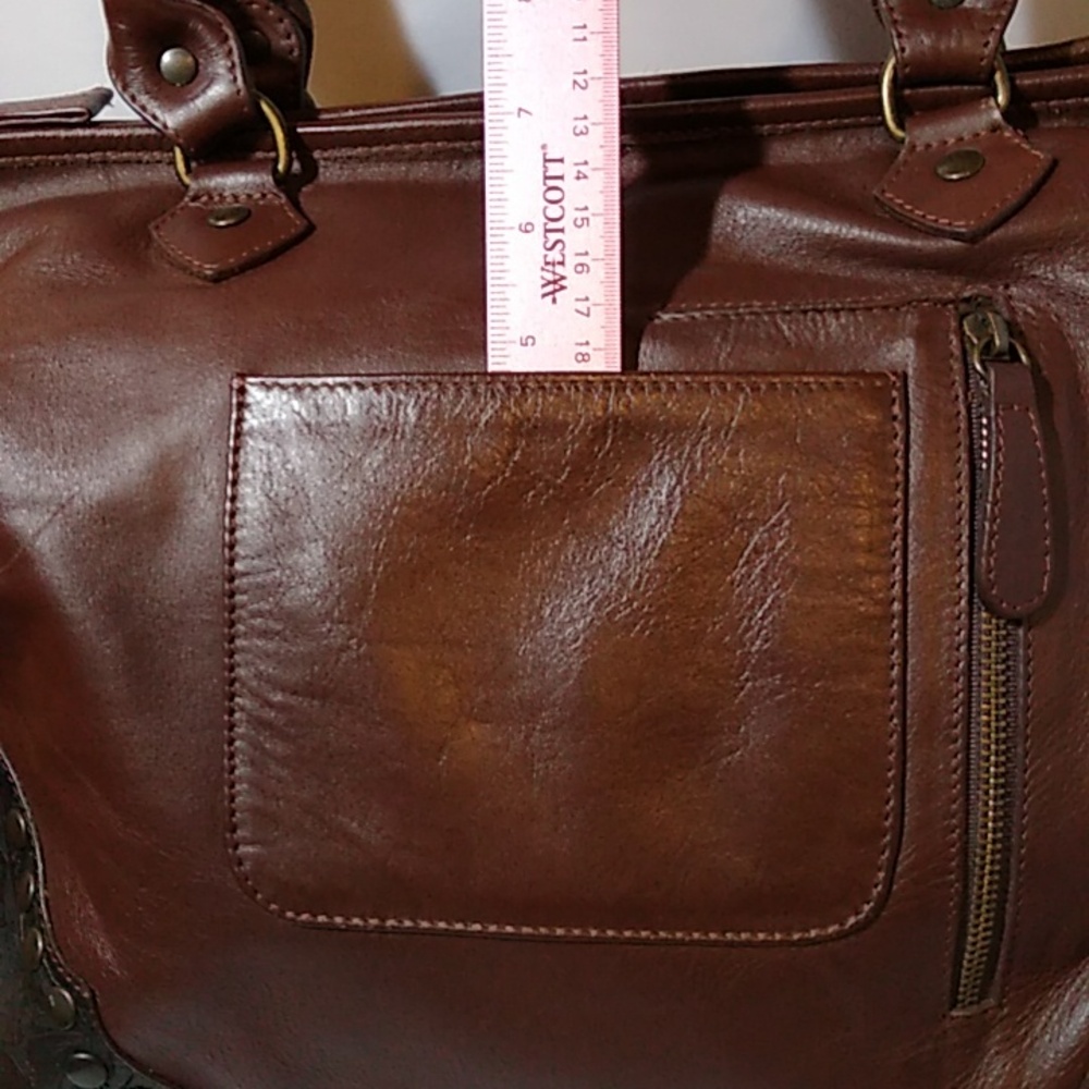 Idyllwind leather and cow hair large tote and wallet - Picture 10 of 16